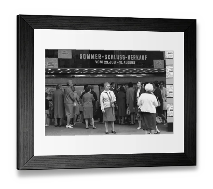 Framed Print : DEU, Germany, Dortmund: Personalities from politics