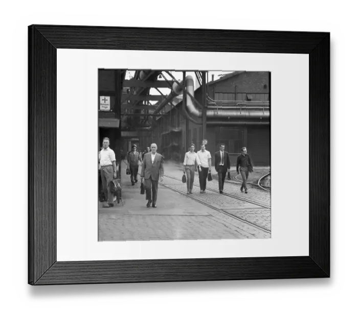 Framed Print : DEU, Germany, Dortmund: Personalities from politics Framed Print : DEU, Germany, Dortmund: Personalities from politics