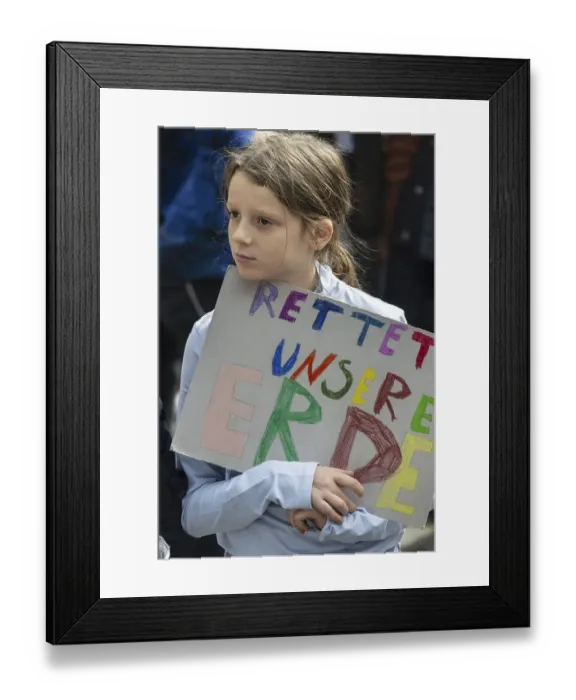 Framed Print : Fridays for Future demonstration on 25 September 2022 in Cologne Framed Print : Fridays for Future demonstration on 25 September 2022 in Cologne
