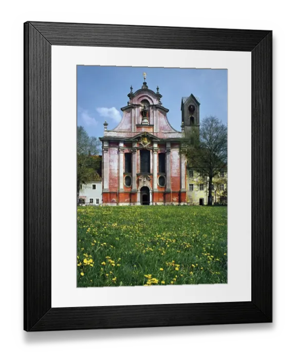 Framed Print : Former Augustinian choir church St