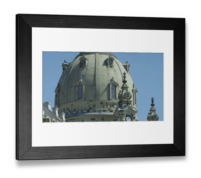 Framed Print : Dresden Frauenkirche (literally Church of Our Lady) a Lutheran church