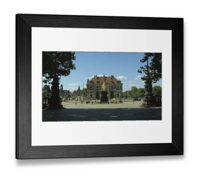 Framed Print : Goldener Reiter, Golden Cavalier Framed Print : Goldener Reiter, Golden Cavalier
