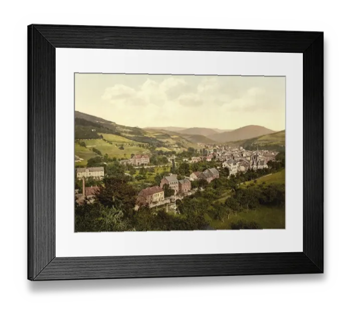 Framed Print : Adenau im Ahrtal, Rhineland-Palatinate