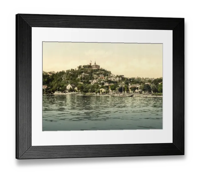 Framed Print : Blankenese with the Sullberg, Hamburg Framed Print : Blankenese with the Sullberg, Hamburg