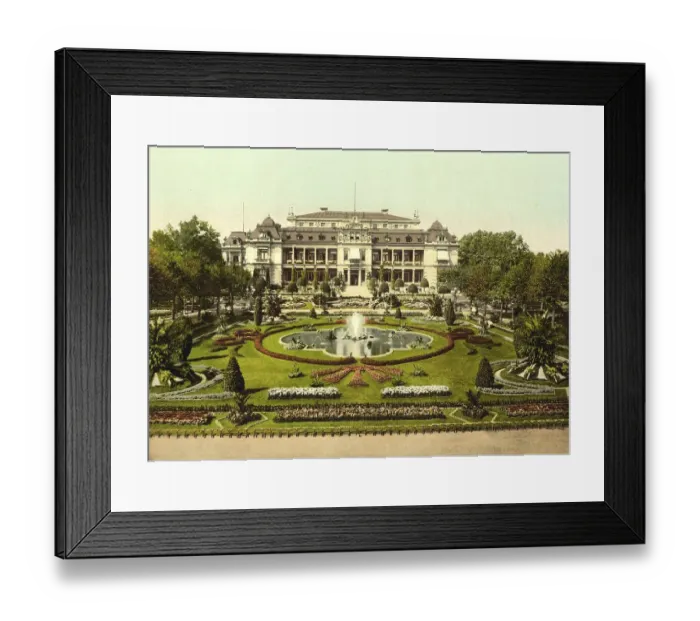 Framed Print : Casino and the Palmengarten, Frankfurt