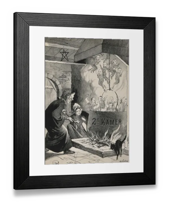 Framed Print : Dr. Hermanus Schaepman and Abraham Kuyper Framed Print : Dr. Hermanus Schaepman and Abraham Kuyper