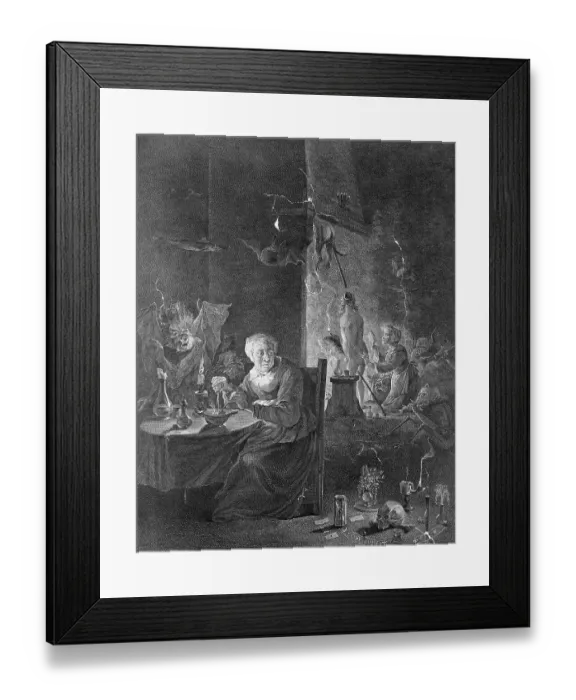 Framed Print : Witches, Preparing for the Witches Sabbath Framed Print : Witches, Preparing for the Witches Sabbath