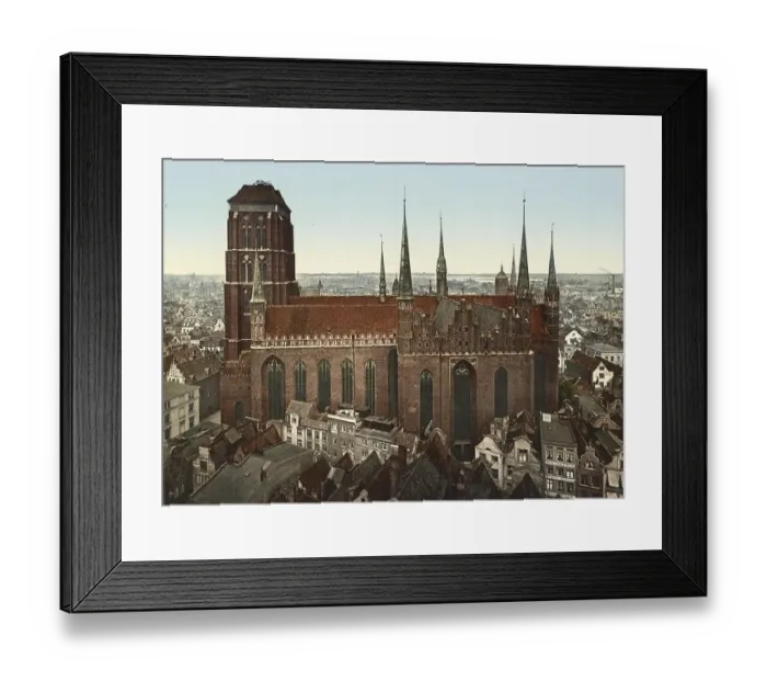 Framed Print : St. Mary's Church in Gdansk Framed Print : St. Mary's Church in Gdansk