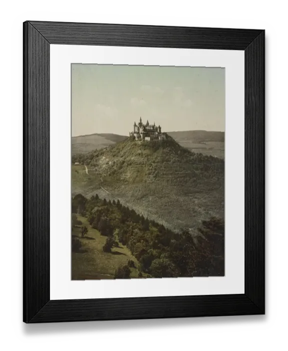 Framed Print : Hohenzollern Castle in Baden-Wuerttemberg