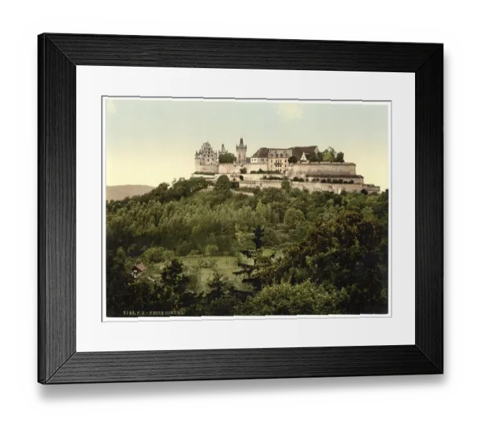 Framed Print : The Veste Coburg, Castle, Upper Franconia