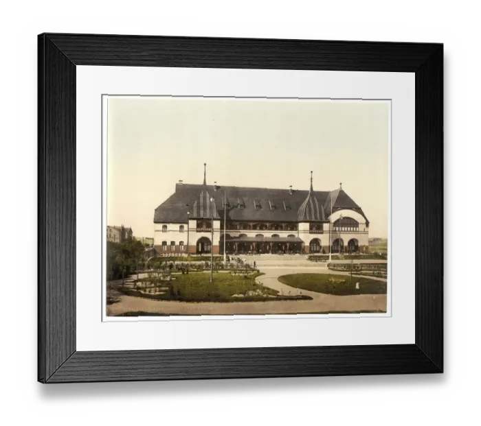 Framed Print : The spa hotel of Westerland, Sylt