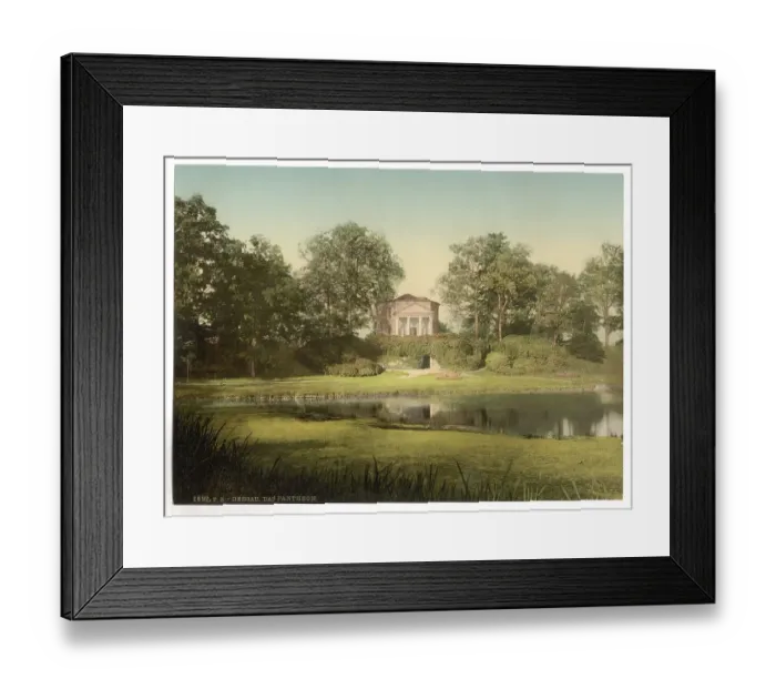 Framed Print : The Pantheon in the Park of Woerlitz Framed Print : The Pantheon in the Park of Woerlitz