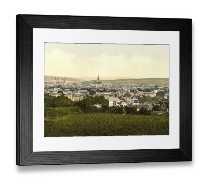 Framed Print : The town of Naumburg an der Saale Framed Print : The town of Naumburg an der Saale