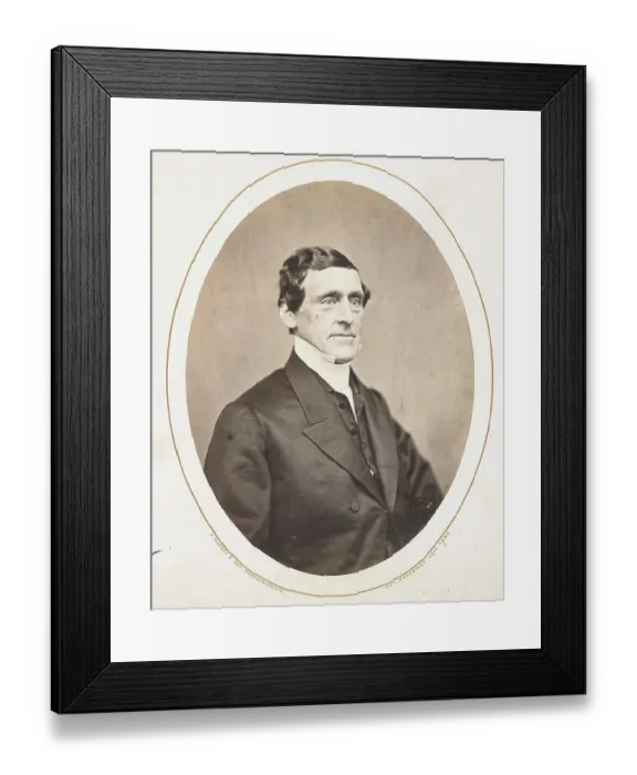 Framed Print : Henry John Whitehouse (August 19) (1803) (August 10) (1874) was the second Episcopal bishop of Illinois