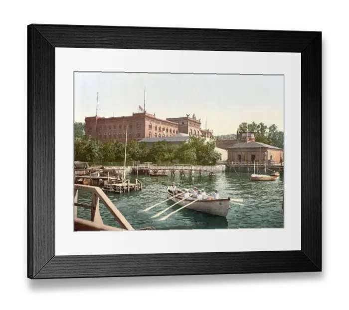 Framed Print : The Kiel Castle in Kiel in Schleswig-Holstein