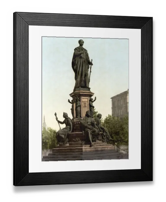 Framed Print : Statue of King Maximilian II, Munich Framed Print : Statue of King Maximilian II, Munich