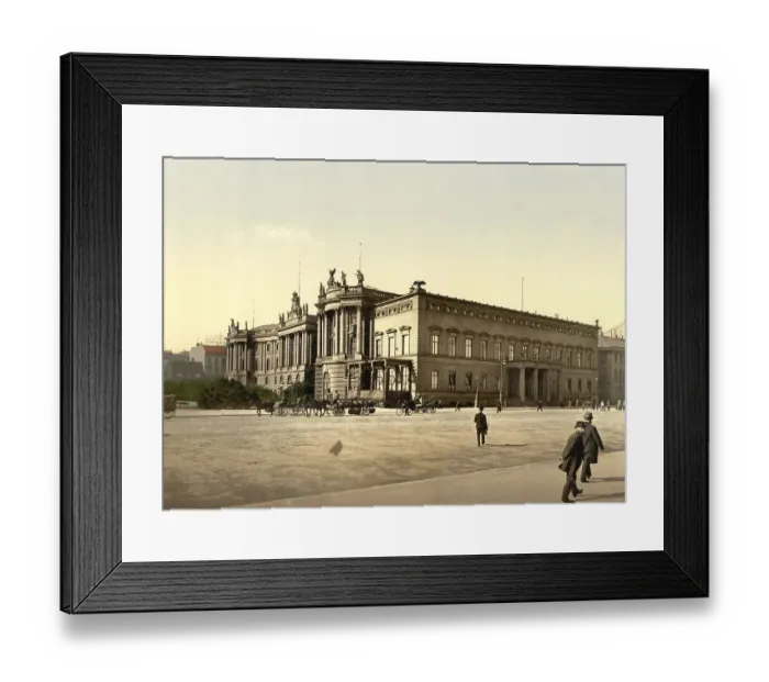 Framed Print : The William Palace, Kaiser Wilhelm Palais Framed Print : The William Palace, Kaiser Wilhelm Palais