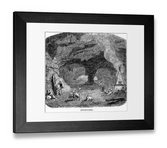 Framed Print : Cave, flibustier, filibuster, buccaneer