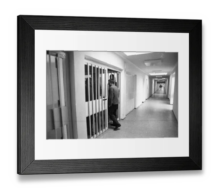 Framed Print : The correctional institution (JVA) in Iserlohn-Drueplingsen