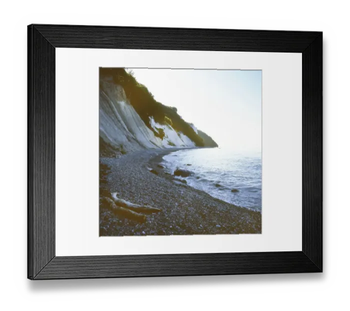 Framed Print : The visit to the landscapes on Ruegen