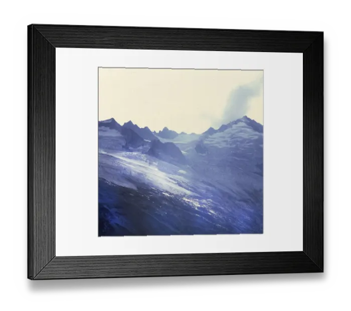 Framed Print : AUT, Austria, Venediger Group: The Grossvenediger is the highest mountain in the Hohe Tauern
