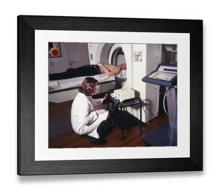 Framed Print : In the University Hospital of the University of Bochum Framed Print : In the University Hospital of the University of Bochum