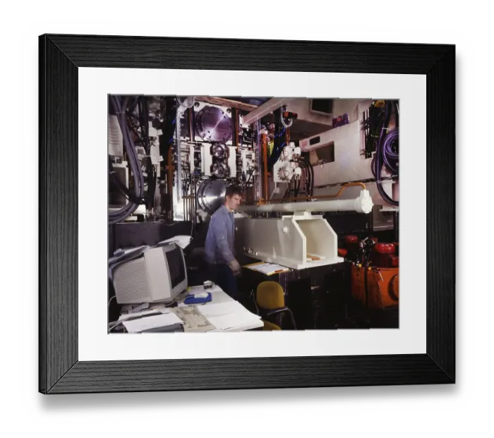 Framed Print : Mechanical engineering, Hemer at the company Sundwiger Eisenwerke