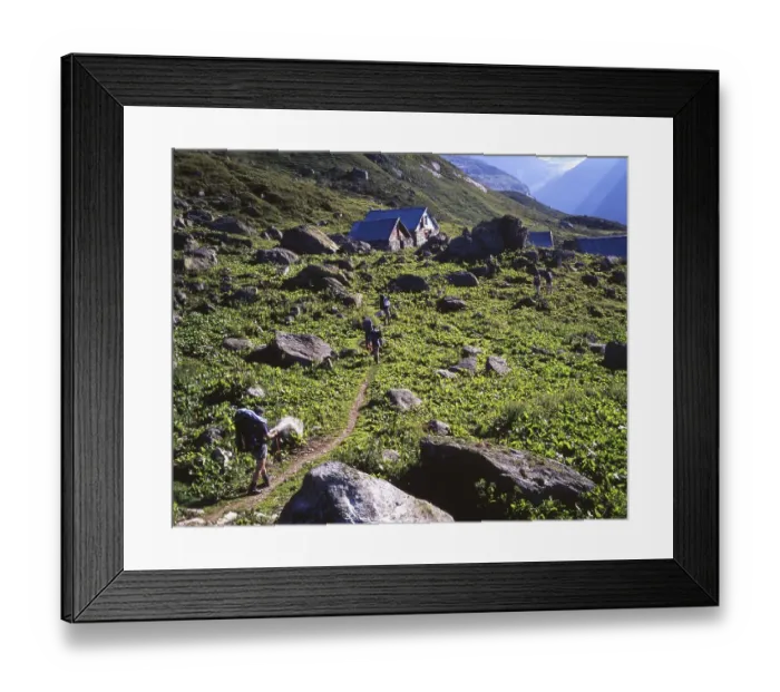 Framed Print : AUT, Austria: The versatility of the Alpine mountains inspires not only residents from the flat countryside