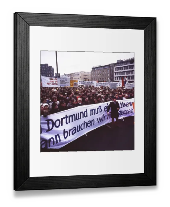 Framed Print : DEU, Germany, Dortmund: Personalities from politics Framed Print : DEU, Germany, Dortmund: Personalities from politics
