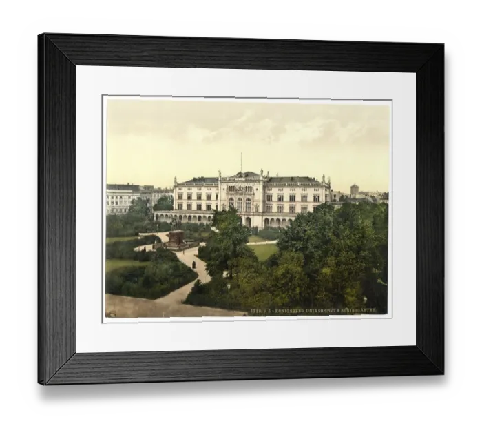 Framed Print : University in Koenigsberg, Pomerania