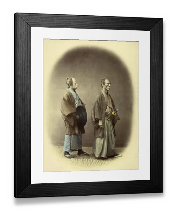 Framed Print : Samurei, Samourai or Two Swords Class
