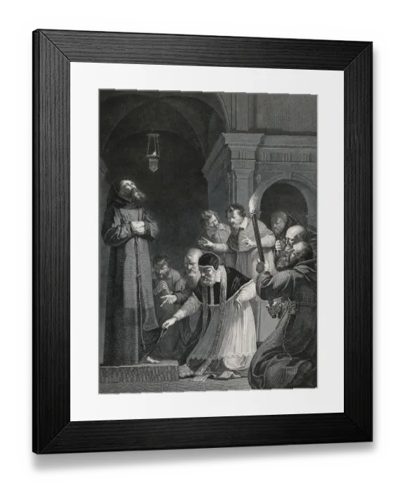 Framed Print : Francis of Assisi, Francis, Giovanni di Pietro di Bernardone