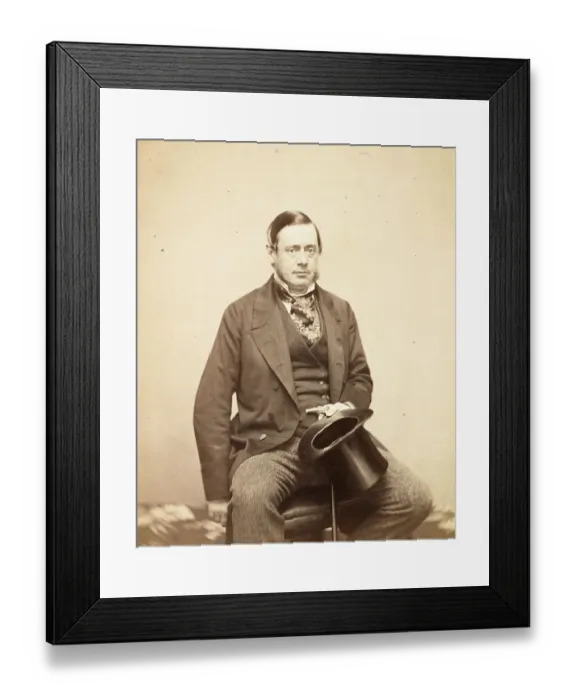 Framed Print : Richard Bickerton Pemell Lyons (April 26) (1817) (December 5) (1887)