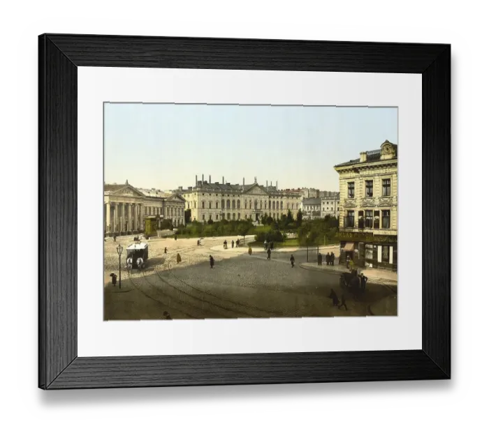 Framed Print : Krasinski Palace, also called Palace of the Republic