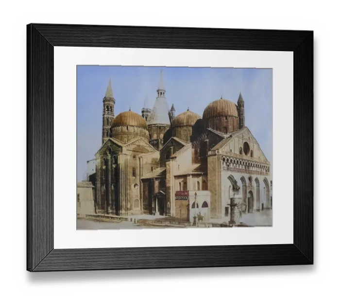 Framed Print : Basilica of Saint Anthony, Basilica di Sant'Antonio