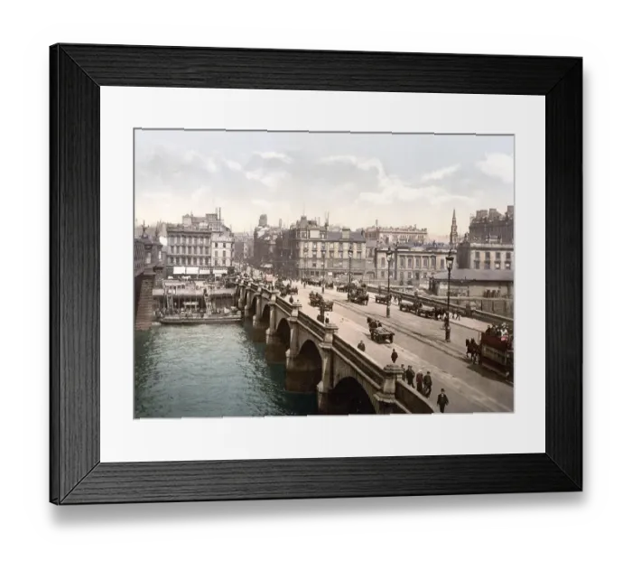 Framed Print : Bridge Glasgow bridge, also known as Jamaica bridge of Glasgow