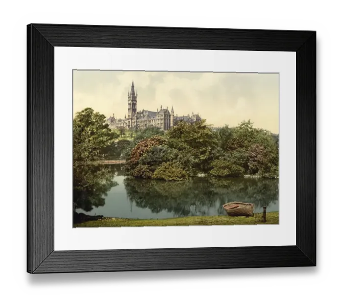 Framed Print : University of Glasgow or University of Glasgow