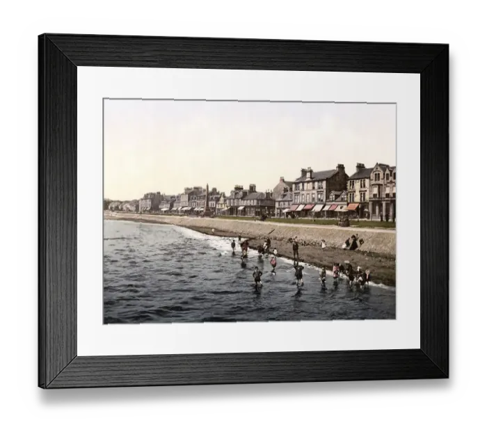Framed Print : The Esplanade seen from the pier Framed Print : The Esplanade seen from the pier
