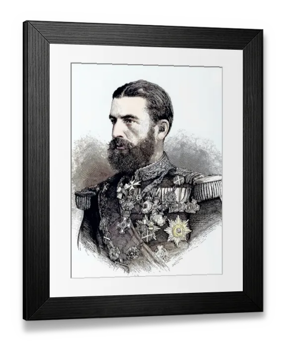 Framed Print : Karl Eitel Friedrich Zephyrinus Ludwig von Hohenzollern