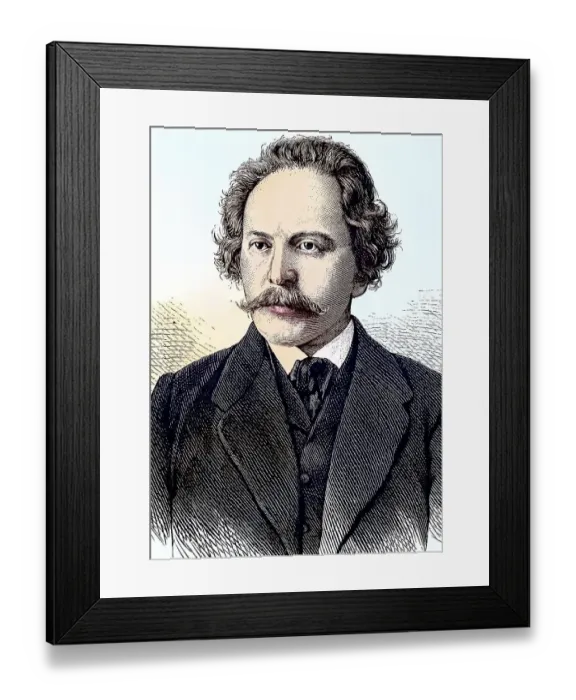 Framed Print : Karl Goldmark, frequently also Carl Goldmark and Karoly Goldmark