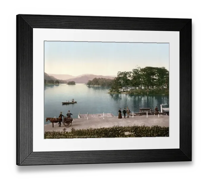 Framed Print : Windermere, the largest lake in England