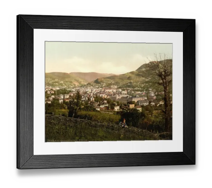 Framed Print : Sarajevo, Sarajevo, Bosnia, c. 1890