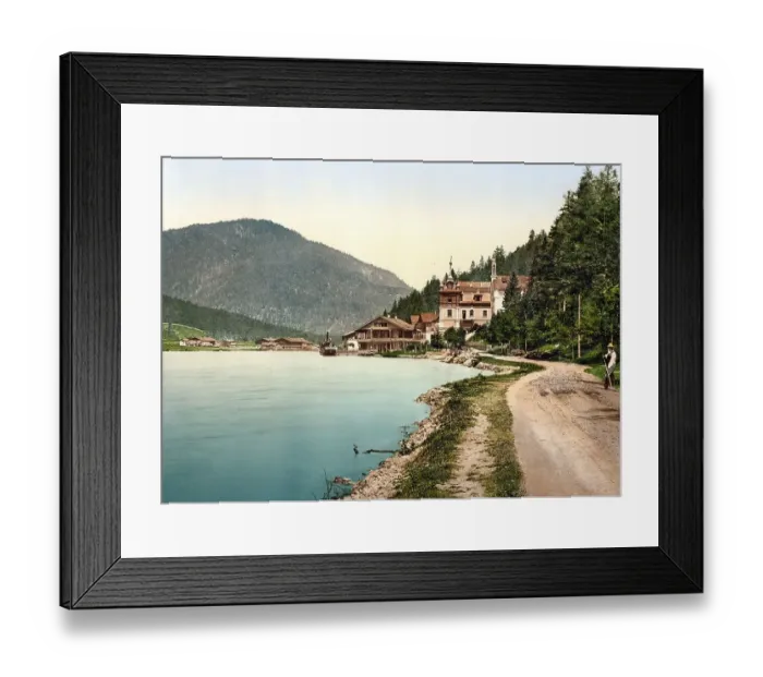 Framed Print : Der Achensee, Scholastika, Tyrol