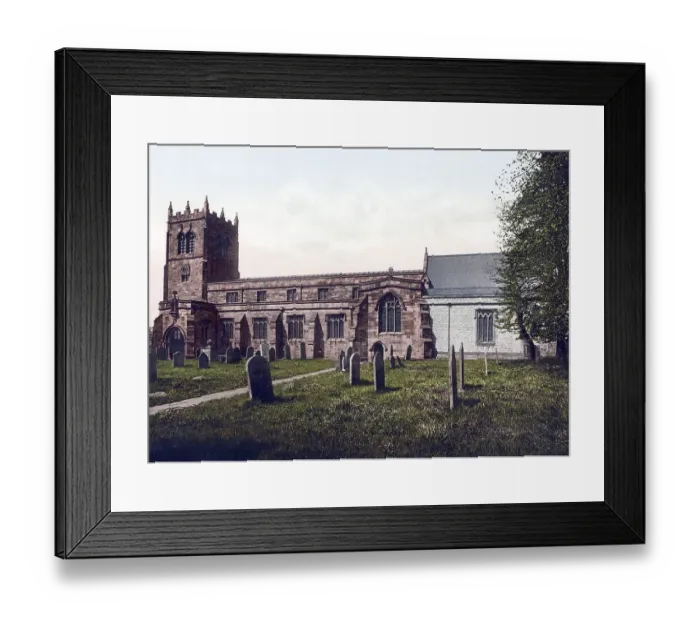Framed Print : Parish Church of St Stephen, Kirkby Stephen