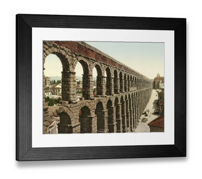 Framed Print : El Puente, Aqueduct of Segovia