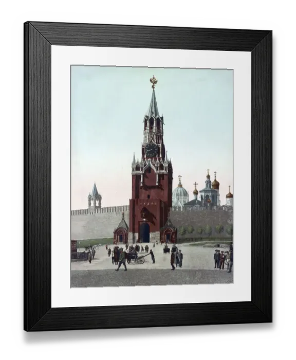 Framed Print : Saviour's Tower, watchtower of the Kremlin Framed Print : Saviour's Tower, watchtower of the Kremlin