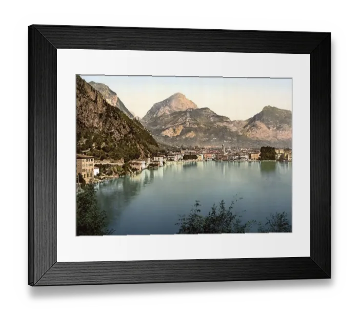 Framed Print : General view, Riva, Lake Garda