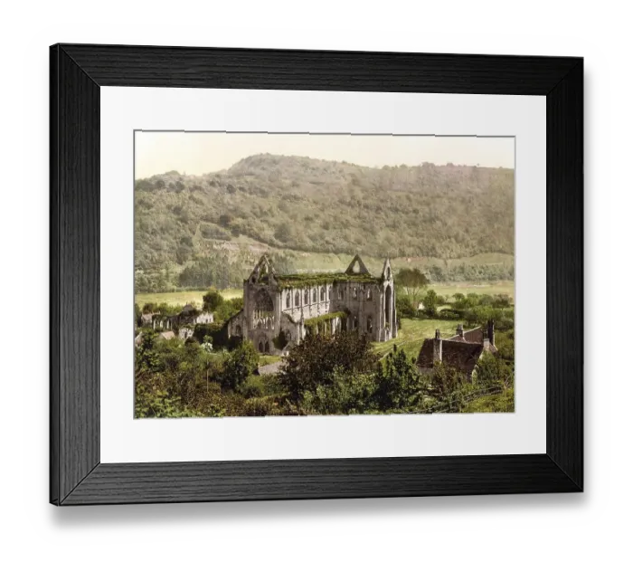 Framed Print : Tintern Abbey, a ruined abbey in the Welsh Wye Valley near the village of Tintern Framed Print : Tintern Abbey, a ruined abbey in the Welsh Wye Valley near the village of Tintern