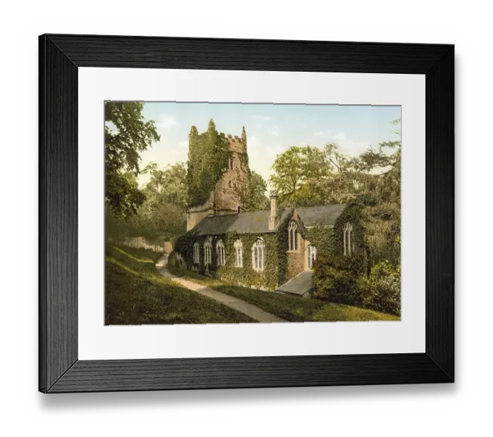 Framed Print : Cockington Church, Torquay, England
