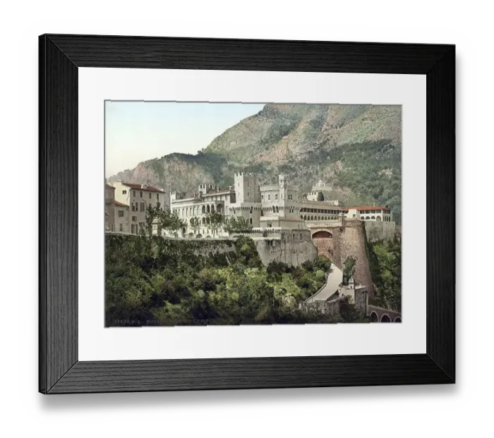 Framed Print : Palais du Prince, Prince's Palace